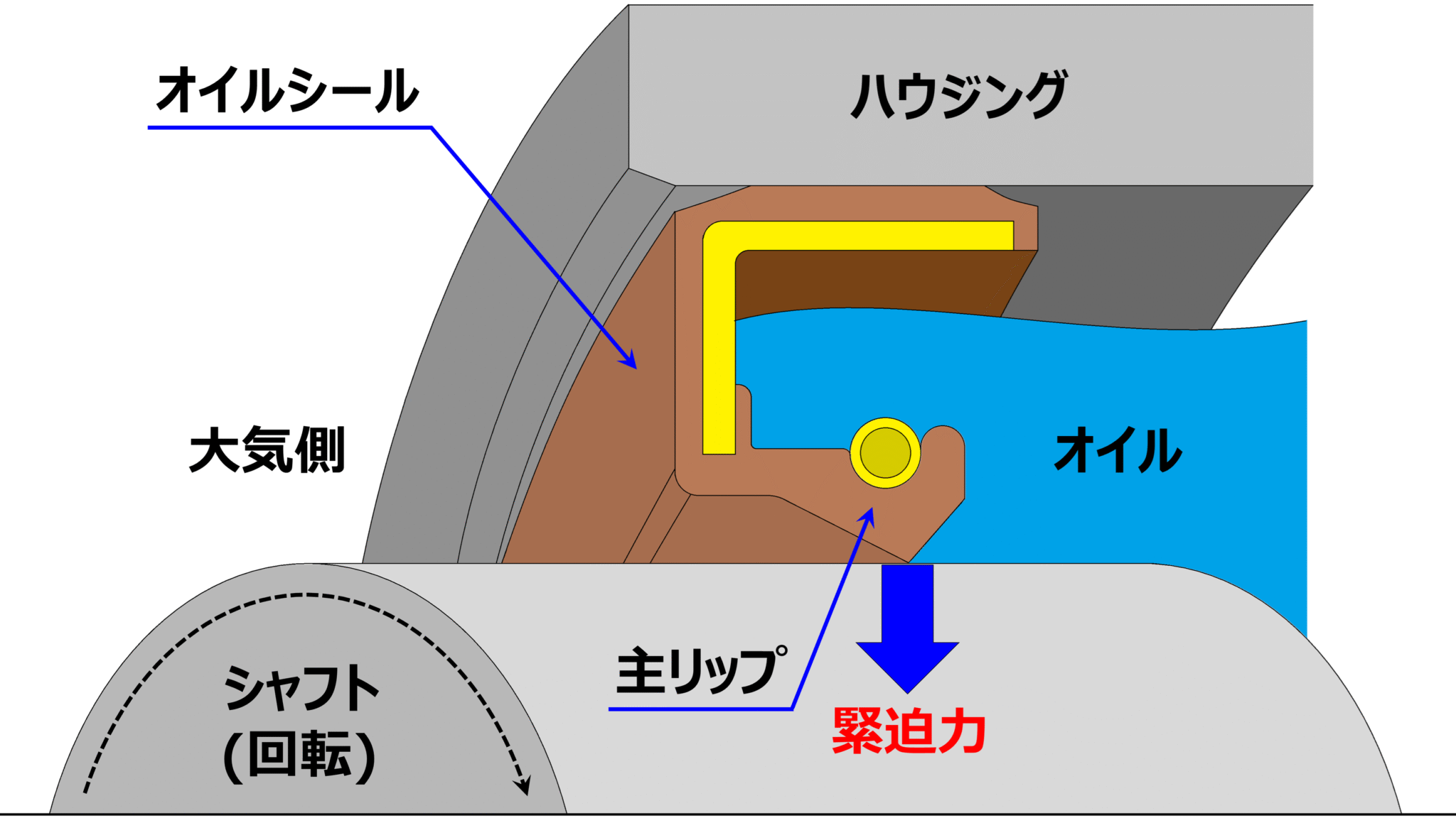 【メーカー研究者執筆】オイルシールの緊迫力とは - MOKUオイルシール